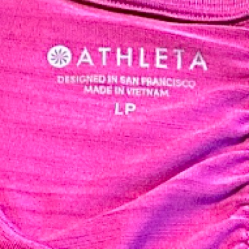Athleta fitted work out top size large - Picture 2 of 4